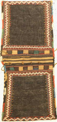 Shahsawan double bag, Persia, around 1900, wool on