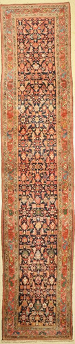 Hamadan old, Persia, around 1930/1940, wool on cotton