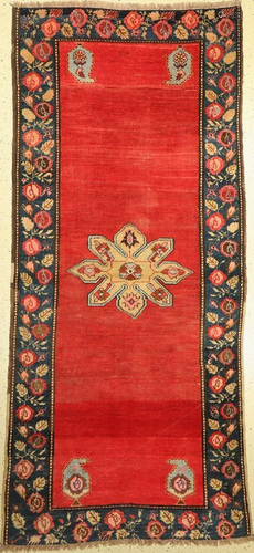 Karabagh old, Caucasus, around 1940, wool on wool