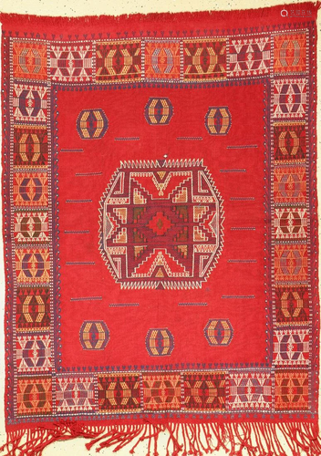 Cicim old, Turkey, around 1940, wool on wool, approx.