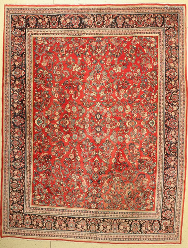 Saruk old, Persia, approx. 60 years, wool on cotton