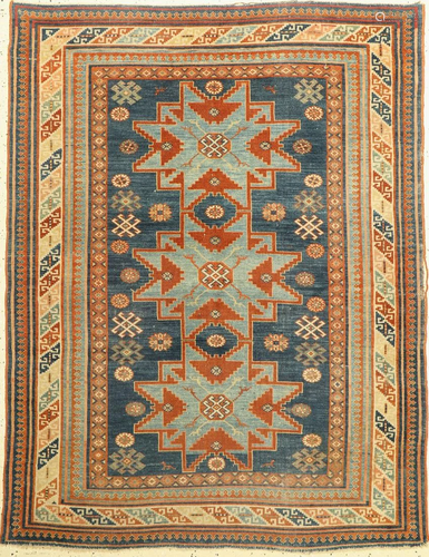 Kazak antique, Caucasus, late 19th century, wool on