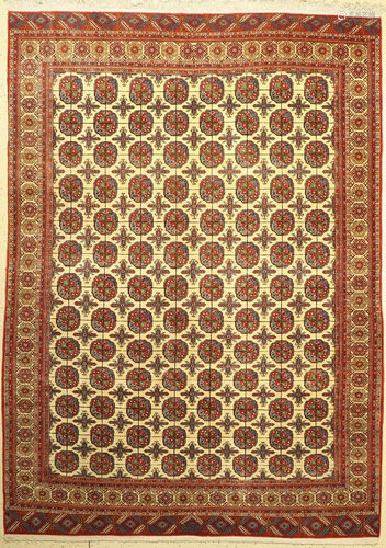 Qum cork fine, Persia, around 1940, wool, approx. 310