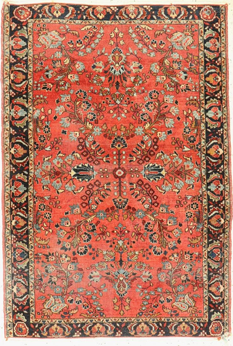 Saruk antique, Persia, around 1910, wool on cotton