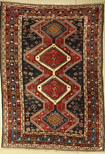 Luri old, Persia, around 1920, wool on wool, approx.