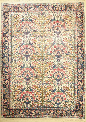 Yazd old, Persia, around 1950, wool on cotton, approx.