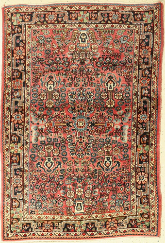 Saruk old, Persia, around 1960, wool on cotton