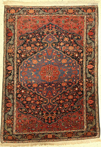 Farahan antique, Persia, around 1910, wool on cotton