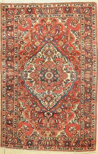 Saman Bakhtiar, Persia, around 1940, wool on cotton