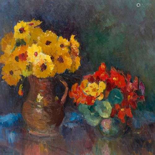 Robert Antoine PINCHON (1886-1943) Bouquet de fleurs. Huile ...