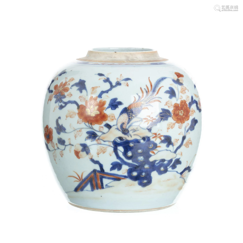 Chinese porcelain pot, Kangxi