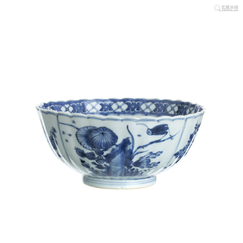 Chinese porcelain bowl, Kangxi