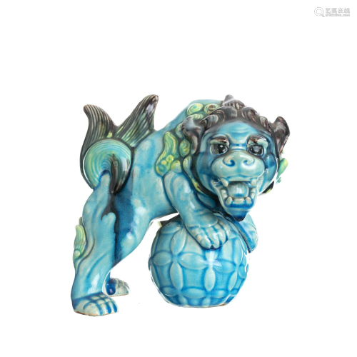 Chinese porcelain foo dog