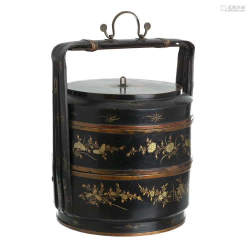 Chinese lacquer lunch box