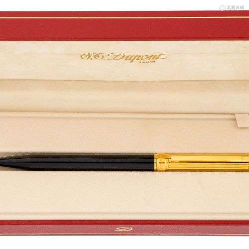 An 'Laque de Chine' ballpoint pen by S.T. Dupont, designed w...