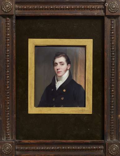 A portrait miniature of Thomas Roberts jun. Esq.