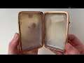 An agate cigarette case