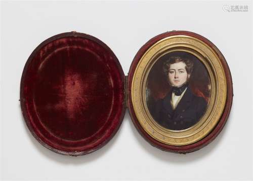 A portrait miniature of F.D. Massy-Dawson