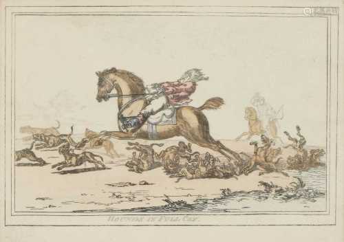 James Gillray (1756-1815) after Brownlow North