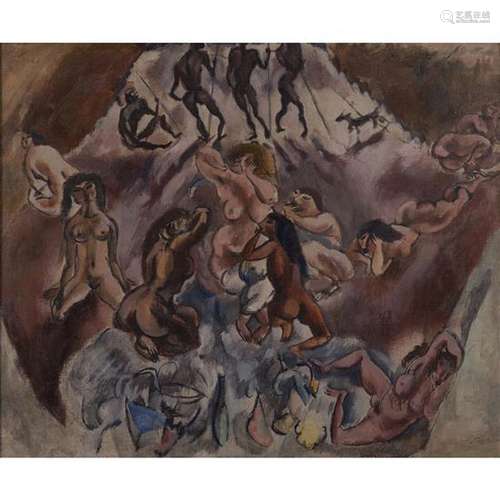 Jules Pascin (1885-1930) Réunion infernale, 1919