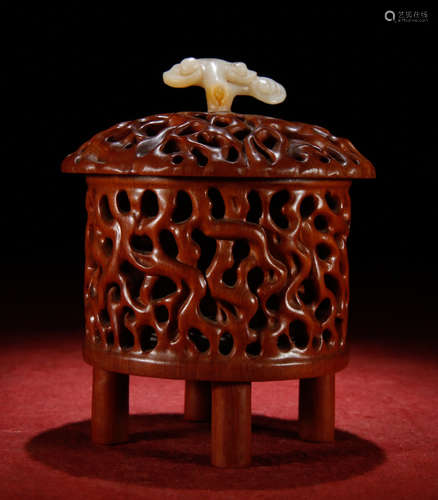 HUANGYANG WOOD CARVED CENSER