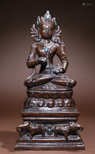 CHENXIANG WOOD CARVED BUDDHA SHAPE