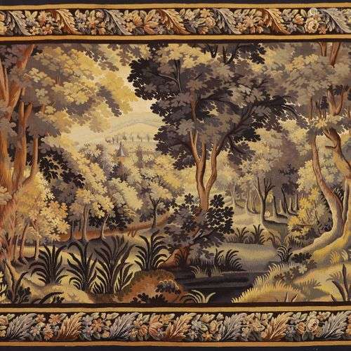 Tapisserie verdure (Doublure, très bon état à vue) 176 x 225...