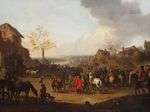 Ecole HOLLANDAISE du XVIIème siècle, entourage de Philips WO...