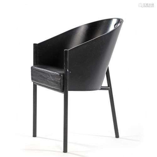 PHILIPPE STARCK (1949) Fauteuil dit Coste Bois, acier 80 x 4...