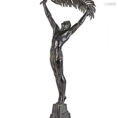 Pierre LE FAGUAYS (1892-1962) La palme de la victoire Bronze...