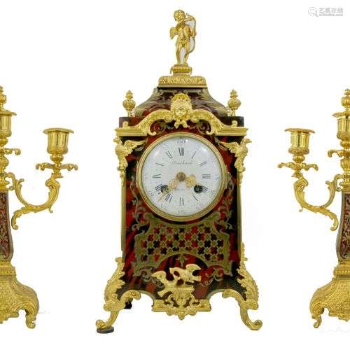 GARNITURE DE CHEMINEE NAPOLEON III