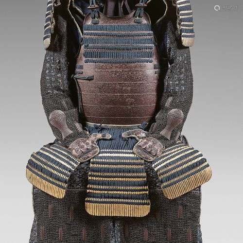 Armure Japonaise de type YOKOHAGI NIMAÏ DÔ Casque …