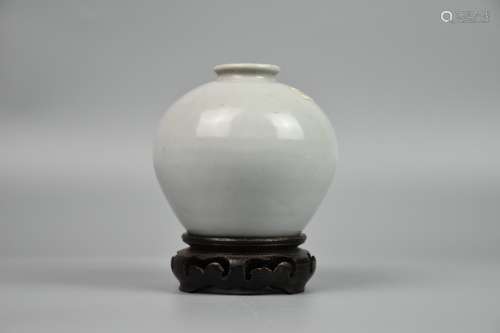 chinese ru-type kiln glazed porcelain pot