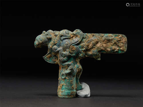 Copper Scepter Head of the Han Dynasty