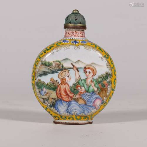 Western Snuff Bottle