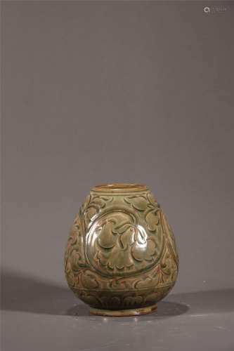 Yaozhou Kiln Heart-shaped Pot