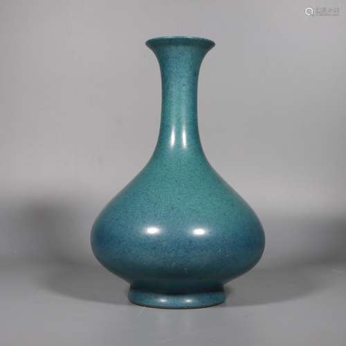 Blue Glaze Bottle