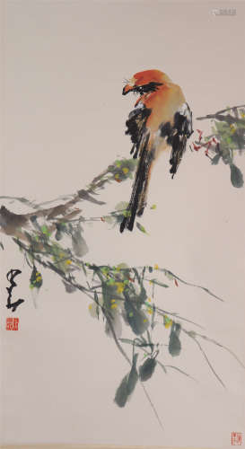 The Picture of Flowers and Birds Painted by Zhao Shaoang