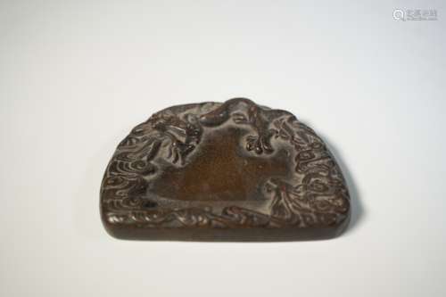 Copper inkstone