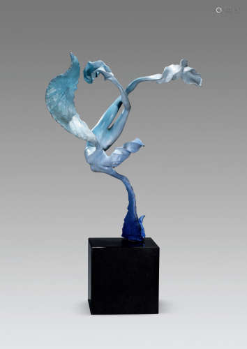 冯燕京（b.1973） 不负韶华系列之三 铜雕塑