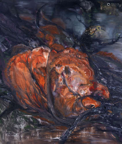 李汉周（b.1987） 2010年作 丛林 布面油画
