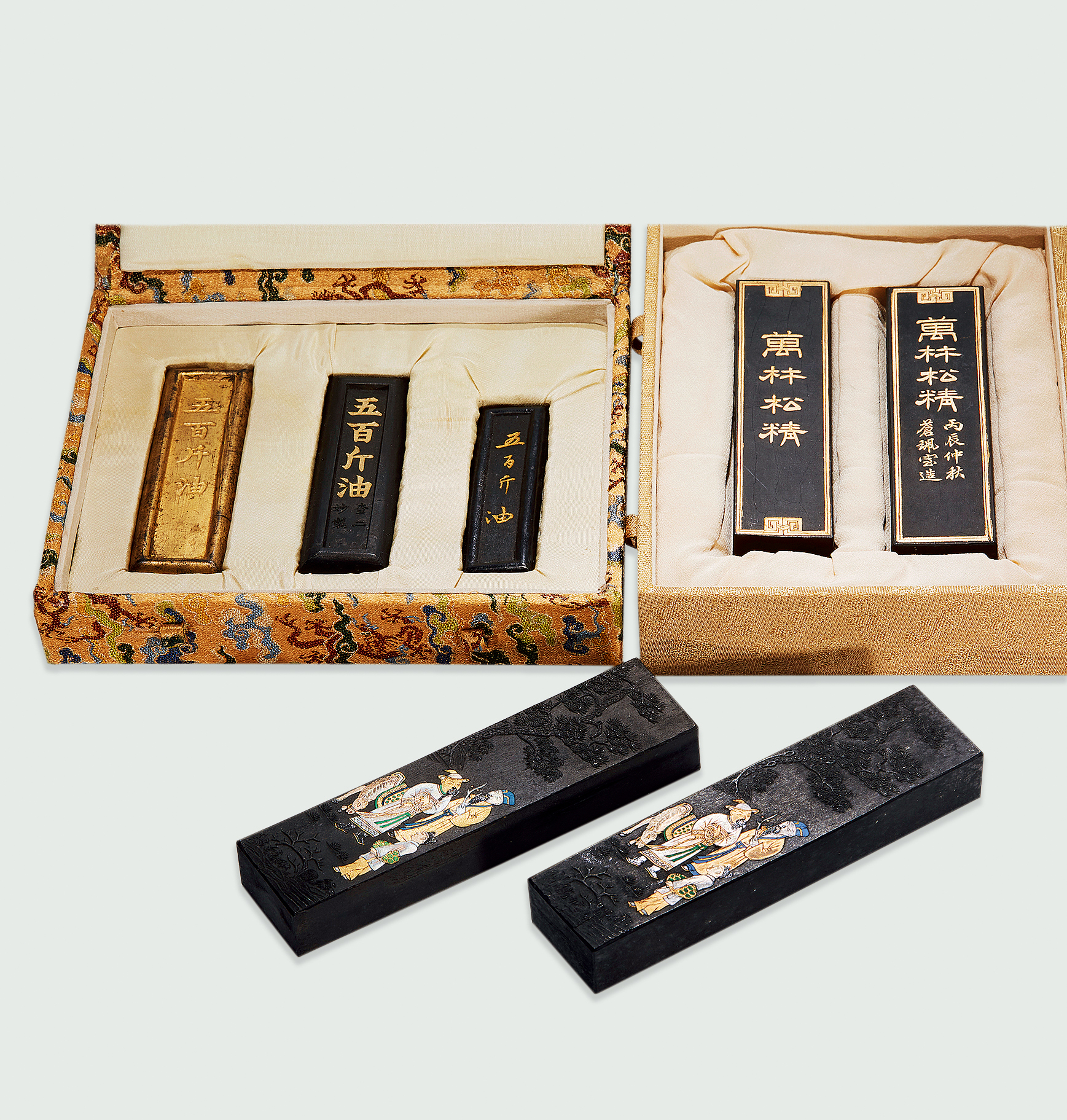 中国墨 「蘭玉」徽歙曹素功堯千造