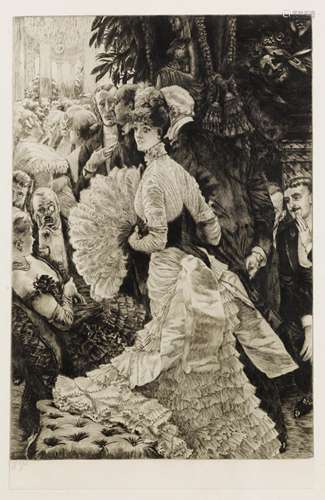 James Jacques Joseph Tissot (1836-1902); L'ambitieuse;