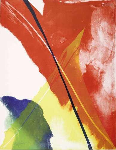 Paul Jenkins (1923-2012); Phenomena Open Light; Untitled (Ab...