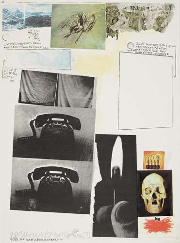 Robert Rauschenberg (1925-2008); Poster for Peace;