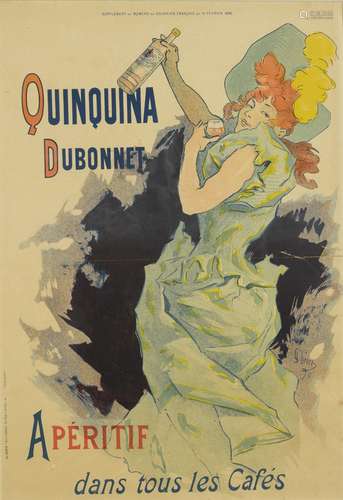 Jules Chéret (1836-1932); Vin Mariani; Quinquina Dubonnet, e...