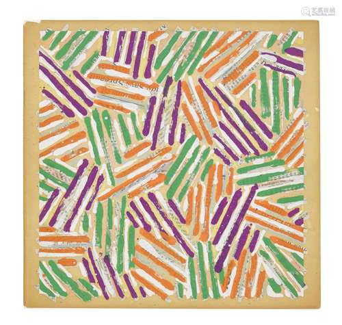 Jasper Johns (born 1930); Untitled, (ULAE S13);