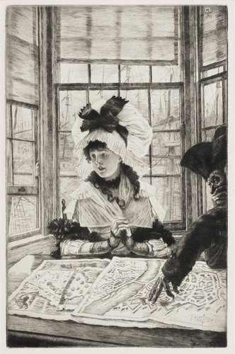 James Jacques Joseph Tissot (1836-1902); Histoire ennuyeuse;...