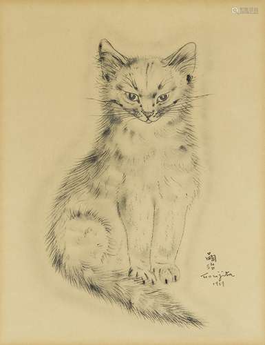 Léonard Tsuguharu Foujita (1886-1968); One Plate, From A Boo...