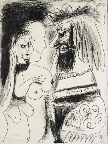Pablo Picasso (1881-1973); Le Vieux Roi;